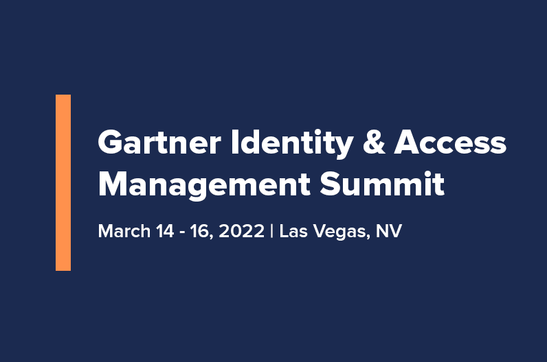 Gartner Identity & Access Management Summit